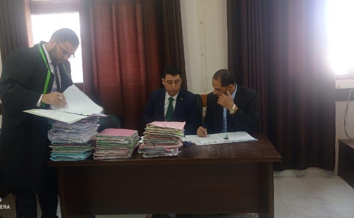 التفتيش القضائي في النيابة العامة يواصل إجراء معايشة لأعضاء النيابة المترافعين