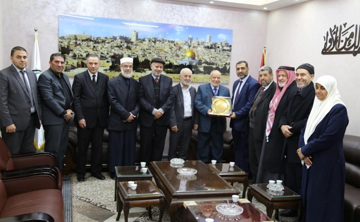 رئيس المجلس التشريعي الفلسطيني يهنئ النيابة العامة لحصولها على جائزة النزاهة لعام 2019