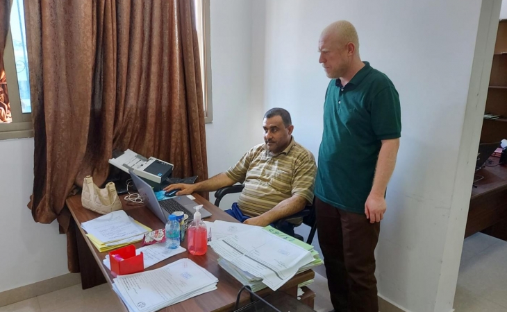 نيابة تنفيذ الأحكام الجزائية تواصل جولاتها التفتيشية على النيابات الكلية في محافظات قطاع غزة