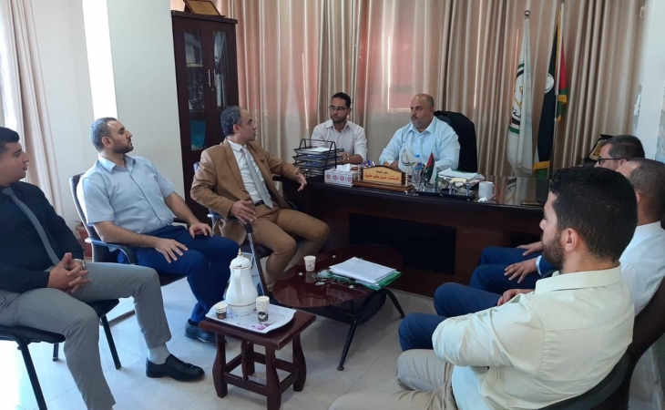 نيابة غزة الكلية تعقد اجتماعاً مع نيابات الجنايات الكبرى