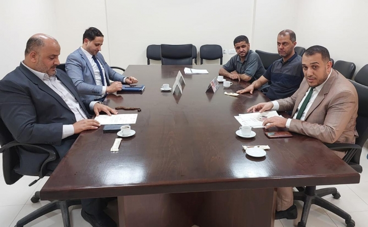 نيابة غزة الكلية تعقد اجتماعها الثاني خلال العام الجاري مع محكمة صلح غزة