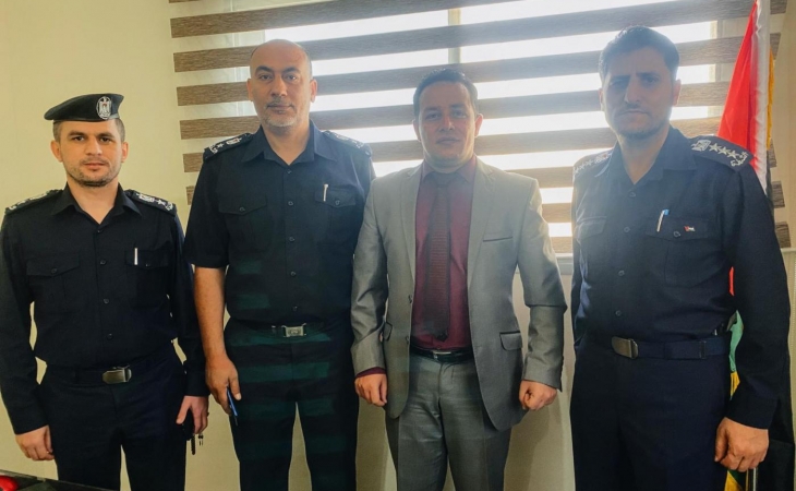 مدير نيابة مكافحة الفساد  يستقبل مدير الشرطة القضائية لتعزيز تيسير الخدمات العدلية