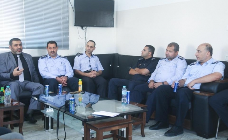 النائب العام يناقش مع قيادة شرطة محافظة خانيونس تعزيز ثقة المواطن بمنظومة العدالة الجنائية