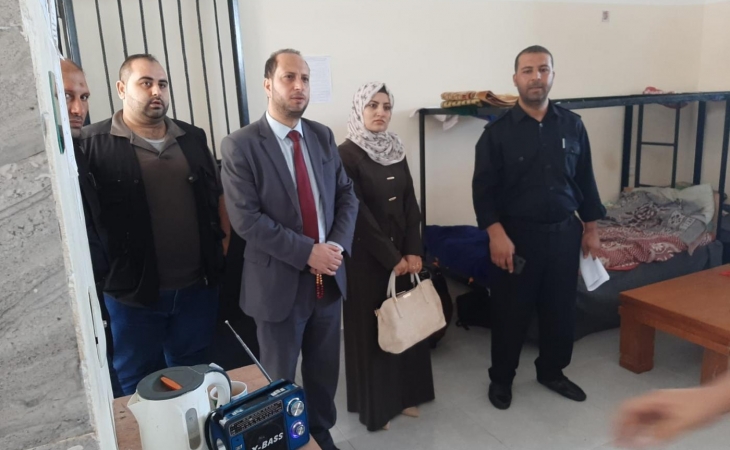 نيابة مكافحة الفساد وجرائم الأموال  تتفقد سجن طيبة المركزي