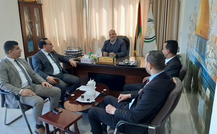 نيابتا غزة الكلية وغزة الجزئية الثالثة تعقدان اجتماعاً مشتركاً للتواصل حول مقتضيات العمل