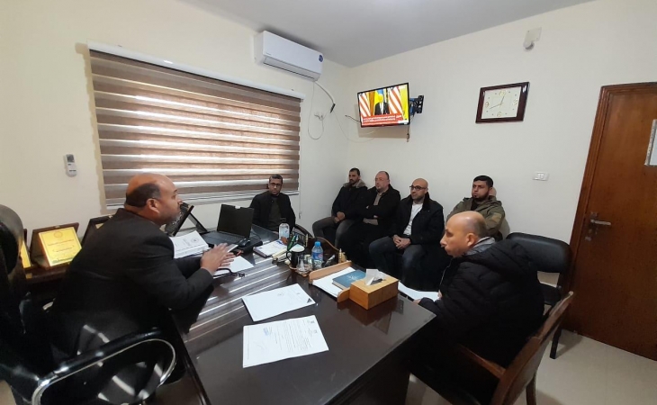 رئيس نيابة المؤسسات ومكافحة الفساد وجرائم الأموال يجتمع مع مدير المباحث الرقمية