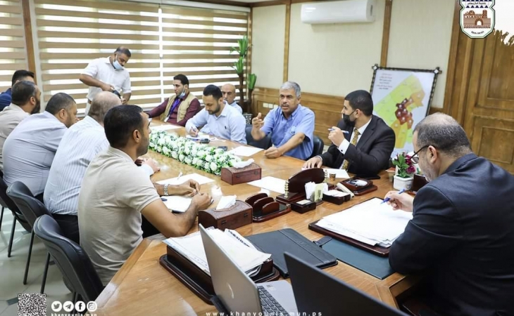 لجنة الأمن والسلامة تؤكد على متابعة وإغلاق نقاط بيع الغاز العشوائية بمدينة خانيونس