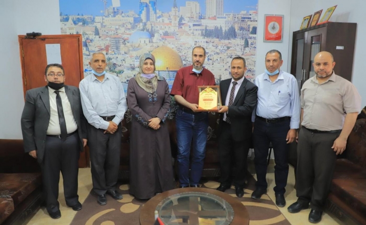رئيس نيابة رفح الجزئية يستقبل رئيس بلدية رفح ويؤكد على التعاون لتحقيق المصلحة العامة وخدمة الجمهور