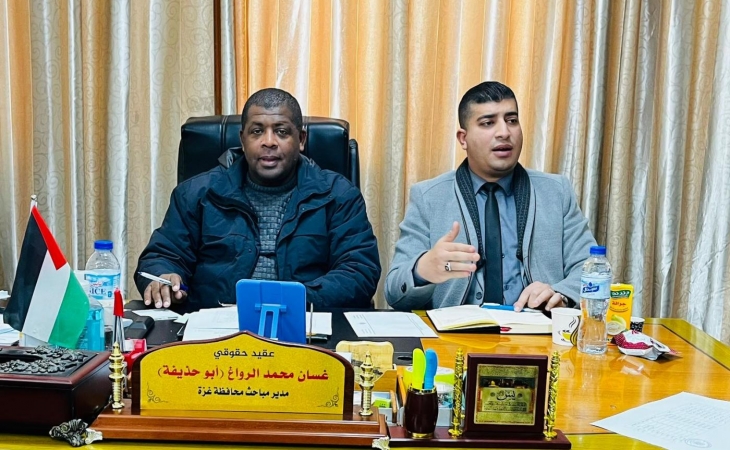 مباحث الشيكات تبدأ أعمالها بإشراف مباشر من دائرة الشيكات بغزة