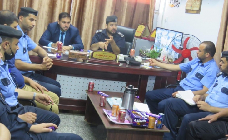 ضمن تعزيز روح التعاون مع شركاء العدالة