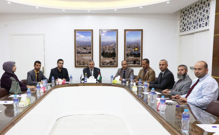 النائب العام يجتمع مع نيابتَي رفح الجزئية والكلية