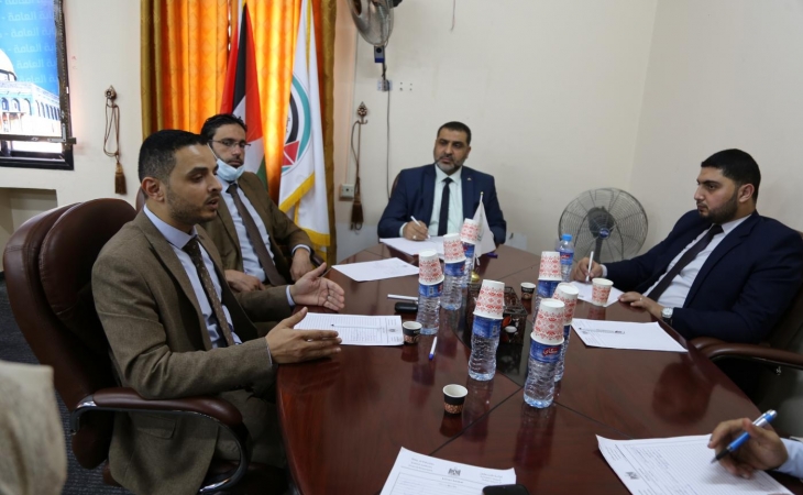 خلال اجتماعه بأعضاء نيابة غزة الجزئية الأولى...النائب العام: سلامة وجودة التحقيقات في الملف الجنائي يحقق العدالة الناجزة