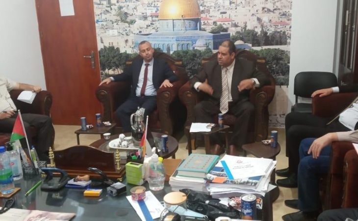جولة تفقدية لللتفتيش القضائي لنيابة خانيونس ورفح