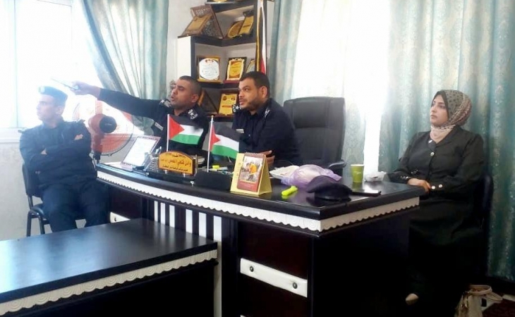 نيابة رفح الجزئية تعقد اجتماعاً لمُحقّقي مركز شرطة تل السلطان