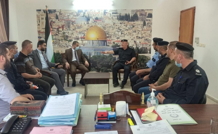 مدير نيابة شمال غزة ومدير شرطة جباليا يؤكدان  النهوض بجودة التحقيقات وتجسيد قيم العدالة