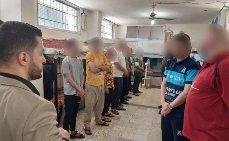 نيابة غزة الكلية تُجري جولة تفتيشية على سجنَي طيبة والكتيبة بغزة