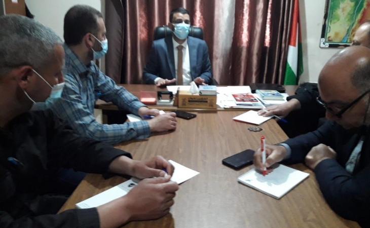نيابة المحافظة الوسطى الجزئية تعقد لقاء تدريباً عن الضبطية القضائية  لضباط  الدفاع المدني