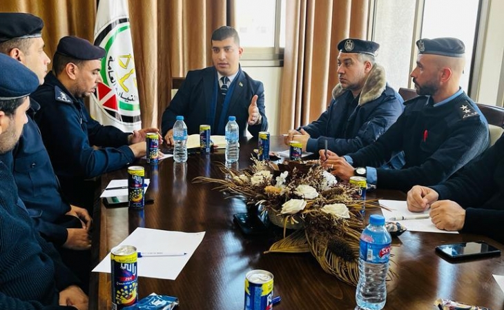 دائرة الشيكات في نيابة غزة الجزئية الثالثة تعقد اجتماعها التقييمي والتطويري مع مدراء أقسام تنفيذ مراكز شرطة محافظة غزة