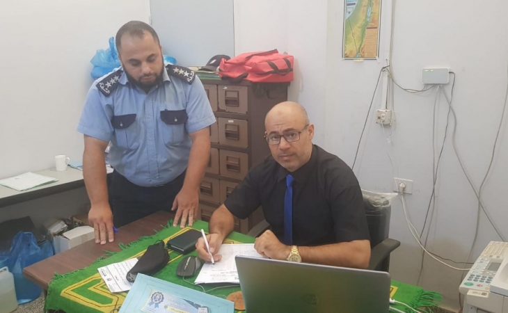 نيابة تنفيذ الاحكام تتفقد مركز تأهيل و اصلاح خانيونس المركزي