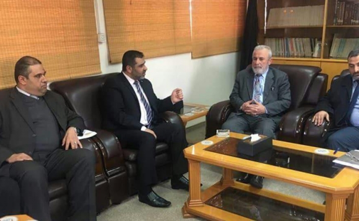 النائب العام يناقش مع رئيس المجلس الاعلى للقضاء سبل تعزيز التعاون و التكامل بين ركني السلطة القضائي