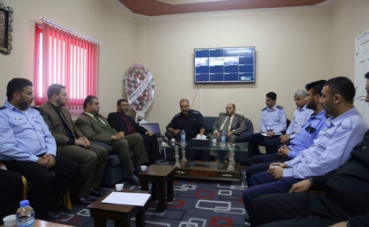 خلال زيارته للإدارة العامة لشرطة المرور