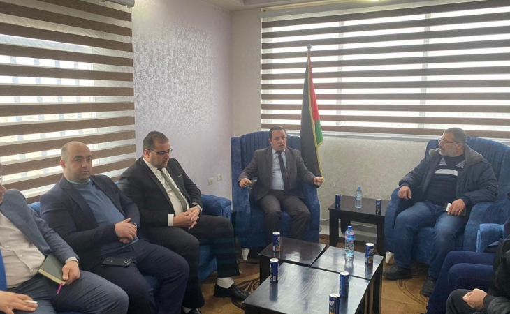 نيابة المؤسسات وجرائم الأموال تستقبل وفد مباحث أمن المؤسسات