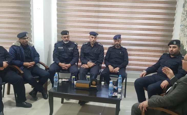 نيابة غزة الجزئية الثالثة تستقبل وفداً من قيادة شرطة البلدية بمحافظة غزة