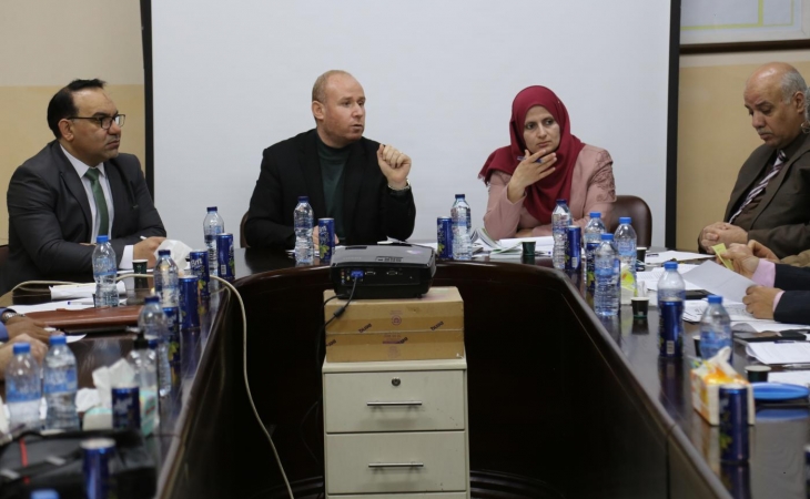  المكتب الفني بالنيابة العامة يعقد ورشة عمل مع سلطة المياه لتوحيد إجراءات مخالفات حفر الآبار