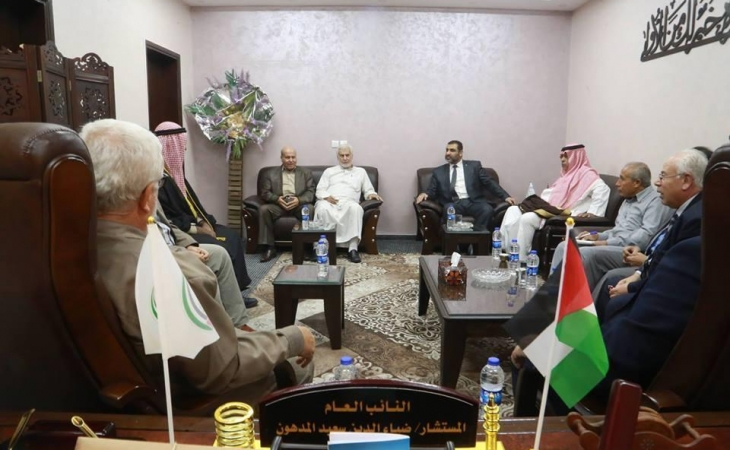 النائب العام يؤكد على اهمية التعاون مع الوجهاء والمخاتير في تعزيز العدالة الجنائية