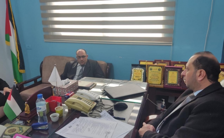 نيابة الوسطى الجزئية تعقد اجتماعاً مع سلطة الطاقة وشركة توزيع الكهرباء