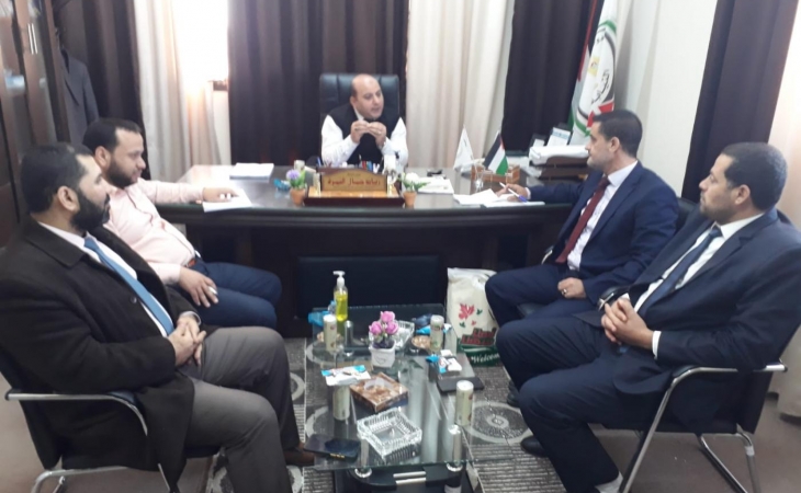 نيابَتَا الاستئناف والنقض وخانيونس الكلية تعقدان لقاءاً مشتركاً