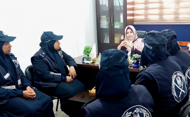 نيابة رفح الجزئية تعقد دورة تدريبية للشرطة النسائية بمحافظة رفح