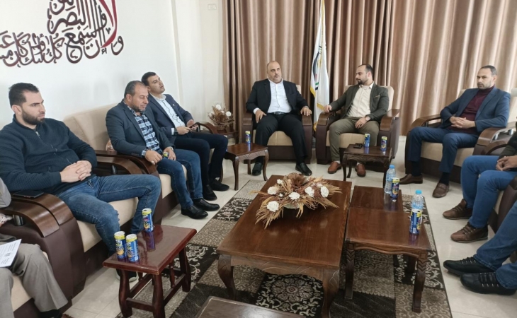 نيابة غزة الكلية تعقد اجتماعاً مع الدائرة القانونية لمكافحة المخدرات لتعزيز التعاون المشترك