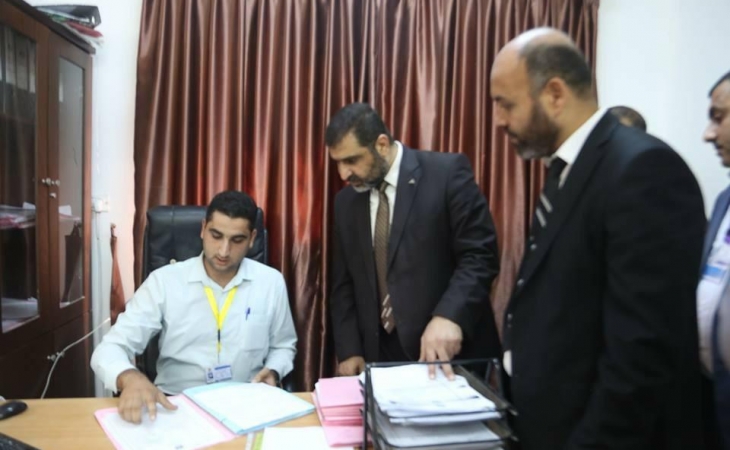 خلال تفقده لنيابات غزة النائب العام: توحيد آليات العمل وإعادة هندسة العمليات الإدارية للنيابات يسهم بالارتقاء بمؤسسات القضاء