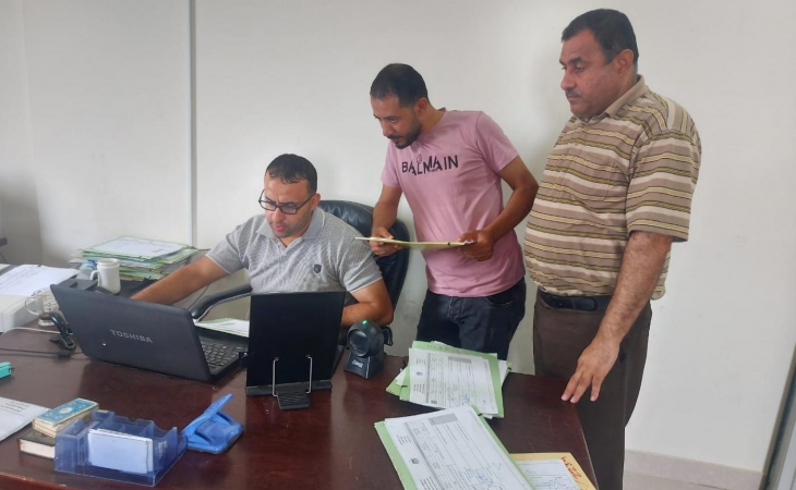 نيابة تنفيذ الأحكام الجزائية تواصل جولاتها التفتيشية على النيابات الكلية في محافظات قطاع غزة
