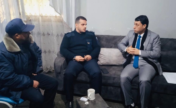  التفتيش القضائي يجري جولة تفتيشية على مرور محافظتَي غزة والوسطى