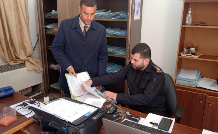 وكيلا نيابة الوسطى الكلية يُجريان زيارة لمركز إصلاح وتأهيل الوسطى