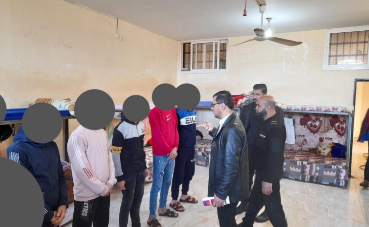 نيابة الوسطى الكلية تُجري جولة تفتيشية على مركز تأهيل وإصلاح الوسطى