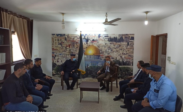 مدير نيابة شمال غزة  يشيد بدور شرطة معسكر جباليا في حفظ الأمن وحماية  والجبهة الداخلية اثناء العدوان الاسرائيلي على  قطاع غزة