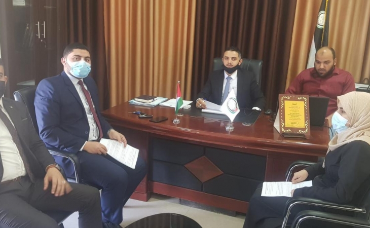 خلال اجتماعه باعضاء نيابة غزة الأولى...المستشار/ عبدو: نتكاتف للارتقاء بأدائنا؛ لتجسيد قيم العدل وبسط القسط ورد المظالم 