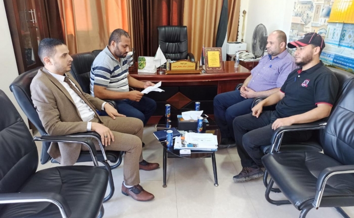 مدير نيابة غزة الأولى ومدير مباحث المرور يؤكدان التشدد في قضايا سرقة المركبات