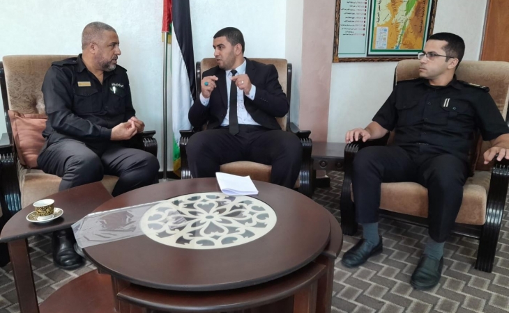 وكيل نيابة الوسطى الكلية يجري زيارة لمركز إصلاح وتأهيل الوسطى