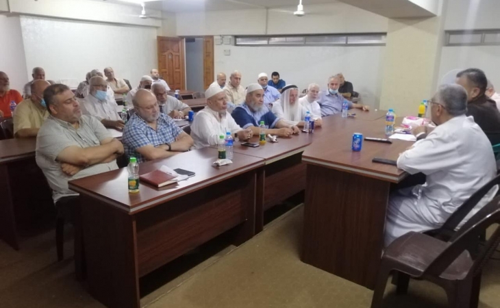 ️ نيابة غزة الجزئية الثانية تعقدُ لقاءاً تثقيفياً لرجال الإصلاح
