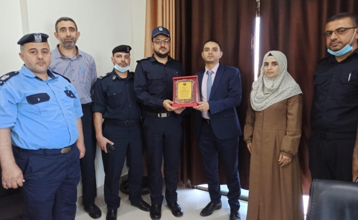 مدير نيابة غزة الاولي يؤكد ان  الاستقرار المجتمعي وتحقيق الامن، الهدف الاسمي لمنظومة العدالة الجنائية*
