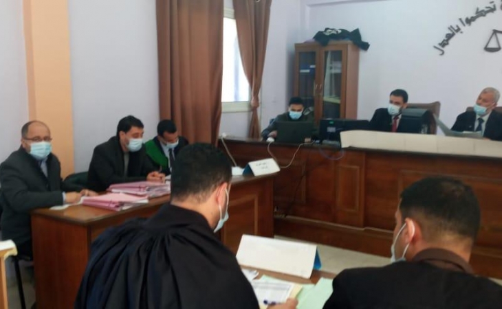 التفتيش القضائي يتفقد أوضاع النزلاء بمؤسسة الربيع للأحداث الجانحين ويؤكد على استمرارية إجراء المحاكمات داخل المؤسسة
