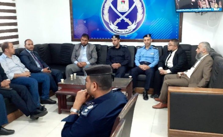 رئيس نيابة رفح الكلية  ومدير شرطة المحافظة يؤكدان على تعزيز التعاون الاجرائي لتحقيق  العدالة الناجزة