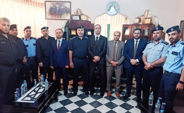 مدير نيابة غزة الثانية ومدير شرطة المحافظة يؤكدان على تعزيز التعاون الإجرائي لترسيخ  العدالة وتحقيق الأمن والاستقرار المجتمعي