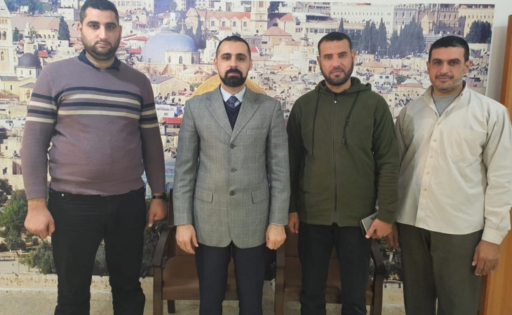 نيابة الشمال الجزئية تعقد اجتماعاً مع شرطة المحافظة لبحث سبل التعاون المشت