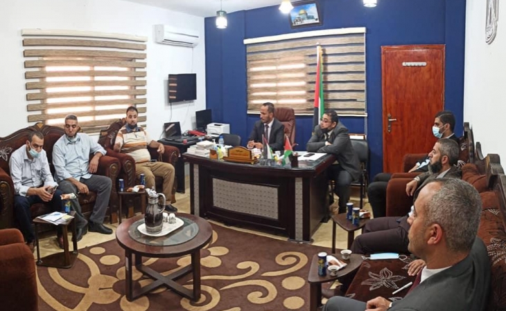 نيابة رفح الجزئية ومكتب المراقب العام بالداخلية يؤكدون على تعزيز بيئة اتصال تحقق جودة الإداء  والرقابة والمسائلة والنزاهة والشفافية