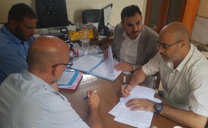 نيابة تنفيذ الاحكام تتفقد مركز تأهيل و اصلاح رفح